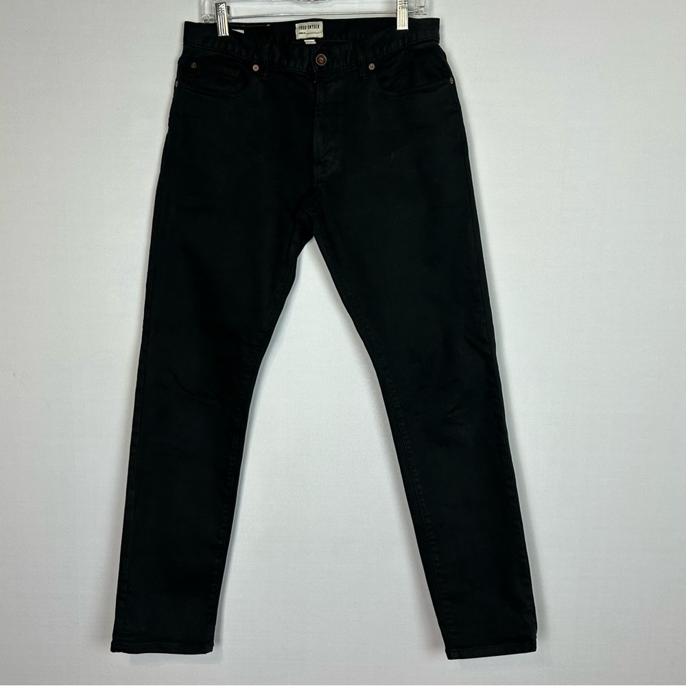 Todd Snyder Black Slim Fit 5 Pocket Chino Size 30